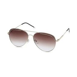 Roadies Brown Aviator UV Protection Unisex Sunglasses-image-20