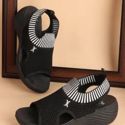 Carlton London Women's Black Sling Back Sandals-picture-27