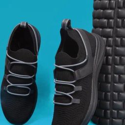 Hush Puppies by Bata Men's ELEVATE Black Running Shoes-image-69