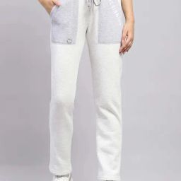 Monte Carlo Off White Regular Fit Trackpants-26