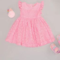 Pantaloons Baby Girls Pink Dress-image-109