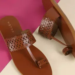 Metro Women's Toe Ring Toe Ring Sandals-picture-43