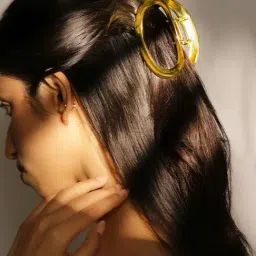 Rubans Gold-Tone Plated Hair Clip for Women-picture-45