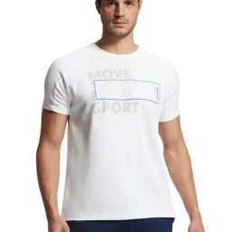 Jockey White Cotton Regular fit Graphic T-Shirts-image-41