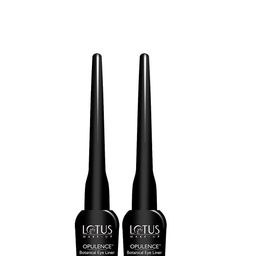 LOTUS Make-up Set Of 2 Opulence Botanical Long-Wearing Liquid Eye Liner- 4 g Each Black-10