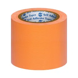 VCR 18 m x 96 mm Waterproof Textile Fibre Orange Duct Tape, 6 Rolls Per Pack-picture-21