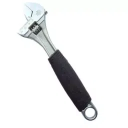 Taparia Adjustable Spanner With Soft Grip Chrome Plated, Length 380 mm, Jaw Size 43 mm, 1174-S-15-21