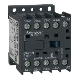 Schneider Electric CA2KN TeSys K 3NO+1NC 10 A 58 mm Contactor, CA2KN31P7-21