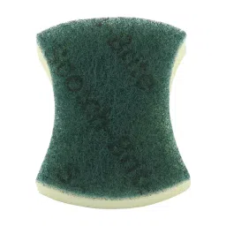 3M Scotch-Brite Green 2 In 1 Sponge Scrub Pad 10gm-image-59