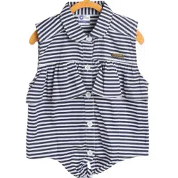 612 League Kids Blue Striped Top-image-12