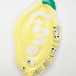 SUNNYLiFE Inflatable Luxe Lie-On Float Limon - Yellow-11