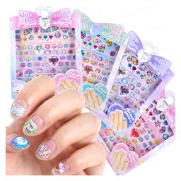 FunBlast Cute Nail Stickers for Nail Art  Pack of 4 Sheets-17