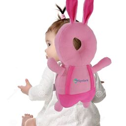 Synlark Baby Head Protector Cushion Fall Protection Head Back Safety Protector Pad - Pink-picture-28