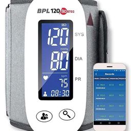 BPL Medical Technologies BPL 120/80 BT-02 Bluetooth Enabled Arm Type Blood Pressure Monitor with Tubeless Technology|BP Apparatus for Home|Hypertension & Managing Heart Health Device - White-picture-24