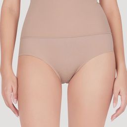 PLUMBURY Women Mid-Rise Tummy & Thigh Shapewear-image-43