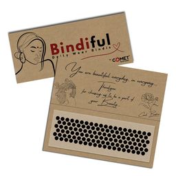 Comet Busters Bindiful Set Of 3 Traditional Round Velvet Bindi image 2
