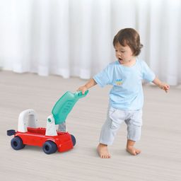 Azhari 4 in 1 Smart Learning Push Walker & Ride-on Learning TrainWith Light & Sound Toy for kids Color & Design May Vary image 2