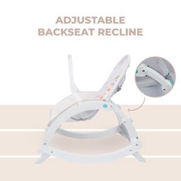 R for Rabbit Rock N Play Rocker - Cream Grey image 3