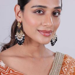 VATSALYA creation Gold-Plated Alloy Earrings-picture-46