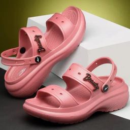 Asian Women's Maroon Back Strap Clogs-43
