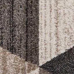 Obsessions Charcoal & Beige Geometric Polypropylene Carpet - Extra Large image 5