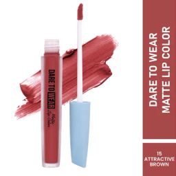 Matt Look Dare To Wear Matte Lip Color 15 Attractive Brown - 3.5 ml-45