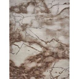 Obsessions Light Beige & Brown Abstract Carpet - Large image 2