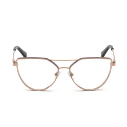 Guess Rose Gold Beveled Eye Frames for Women-picture-26