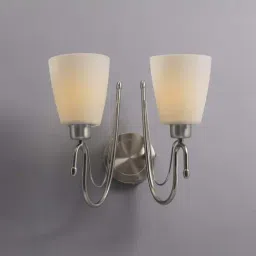 Philips Silver & White Metal LED Wall Light - Set of 1-image-60
