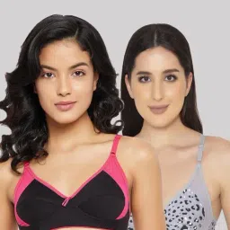 Clovia Multicolor Printed Bra (Pack of 2)-4