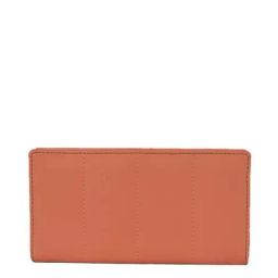 Baggit Orange Textured Bi-Fold Wallet for Women-image-85