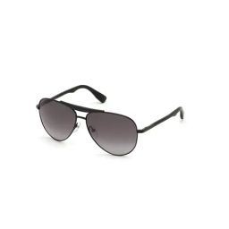 Web Eyewear Grey Oval Sunglasses for Men Designed in Italy-image-77