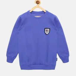 Kiddopanti Kids Purple Solid Full Sleeves Sweatshirt-image-112