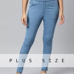Elleven from Aurelia Black Cotton Jeggings-image-26