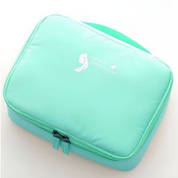 Aura Lime Green Set of 1 Regular Makeup Organiser Organisers-41