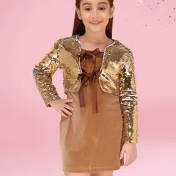CUTECUMBER Girls Embellished A-Line Above Knee Dress-26