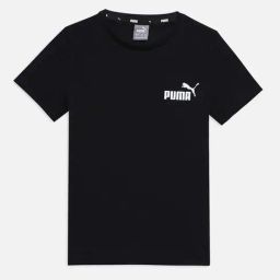 Puma Boys Black Cotton Logo T-shirts-image-19