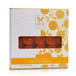 IRIS Orange Celeste Choco Orange Acrylic Tealights - Set of 25 image 3