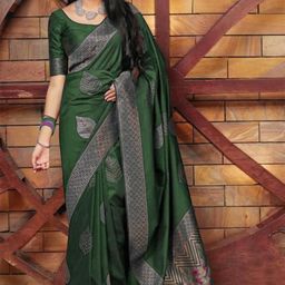 INDIOTSAV Woven Design Banarasi Saree-picture-14