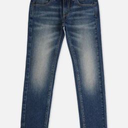 Pepe Jeans Kids Blue Solid Jeans-image-70