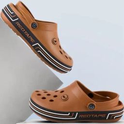 Red Tape Men's Rust Back Strap Clogs-image-1