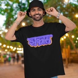 Broke Memers Men Typography Printed Round Neck Cotton Oversized T-shirt-image-52