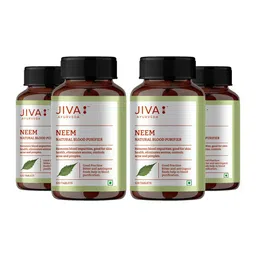 Jiva Set Of 4 Neem Tablets For Impurities 120 Tablets Each image 1