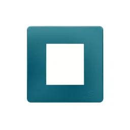 Standard by Havells Combined Plate 2 M IVY Series Artic Blue, ASYPLCSV02-34