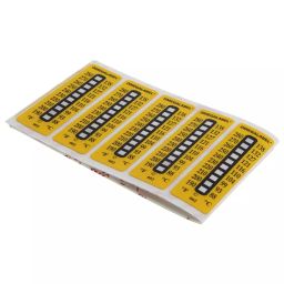 Omega Label, Non-Reverse Strip, 10Pt, 138Deg C, TL-10-190-30-7