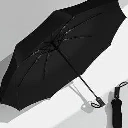 en,Women,Kids,Girls,Boys - 3 Fold with Auto Open and Close Umbrella (Black)_177 Umbrella-image-88