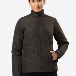 Forclaz by Decathlon Black Plain Padded Jacket-picture-27