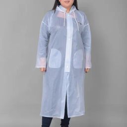 Dollar White Rain Jacket-image-22