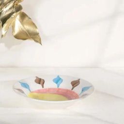 Freedom Tree Sol Handpainted Ceramic Pasta Bowl-image-43