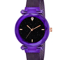 Gopal Shopcart Unisex Embellished Analogue Watch GR_379_Purple_4_Figar-image-47